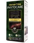 Herbal Time Phytocare Боя за коса, Наситен махагон, 6NR - 1t