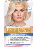 L'Oréal Еxcellence Боя за коса, 03 Ultra-Light Ash Blonde - 1t