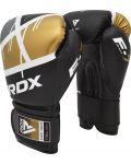 Боксови ръкавици RDX - BGR-F7, 8 oz, златисти/черни - 2t