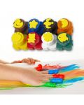 Боички за рисуване с ръце Kidea -  8 цвята,  печати - 4t