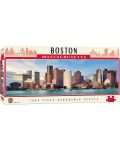 Панорамен пъзел Master Pieces от 1000 части - Бостън, Масачузетс - 1t