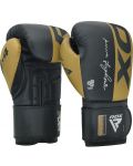 Боксови ръкавици RDX - Rex F4 , черни/златисти - 2t
