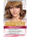 L'Oréal Еxcellence Боя за коса, 7 Blonde - 1t