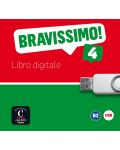 Bravissimo! 4 (B2) Llave USB con libro digital - 1t
