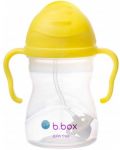 Бутилка със сламка b.box - Sippy cup, 240 ml, Lemon - 2t