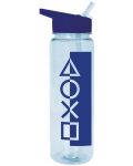 Бутилка за вода Pyramid Games: PlayStation - Blue Tone, 700 ml - 2t