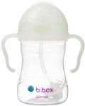 Бутилка със сламка b.box - Sippy cup, 240 ml, Glow in the dark - 3t