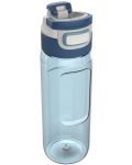 Бутилка за вода Kambukka Elton – Snapclean, 750 ml, светлосиня - 1t