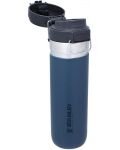 Бутилка за вода Stanley Go - Quick Flip, 0.7 L, синя - 2t