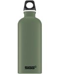 Бутилка за вода Sigg Traveller – Leaf green, зелена, 1 L - 1t