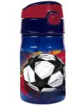 Бутилка за вода Colorino Handy - Football, 300 ml - 1t