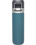 Бутилка за вода Stanley Go - Quick Flip, 1.06 L, светлосиня - 3t