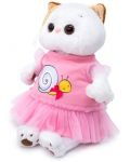 Дрешка за плюшена играчка Budi Basa - Розова рокля с охлювче за Ли-ли - 2t
