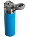 Бутилка за вода Stanley Go - Quick Flip, 1060 ml, синя - 2t