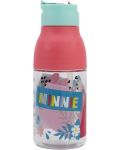 Бутилка от тритан Stor Minnie Mouse - 420 ml, двойно отваряне - 2t