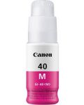 Бутилка с мастило Canon - GI-40M, за PIXMA G6040/G5040/GM2040, magenta - 1t