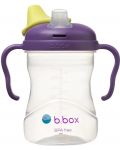 Бутилка с накрайник b.box - Grape, 240 ml - 3t