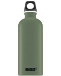 Бутилка за вода Sigg Traveller – Leaf green, зелена, 0.6 L - 1t