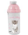 Бутилка за вода Paso Cat - Sweet Kitty, 500 ml - 1t