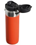 Бутилка за вода Stanley Go - Quick Flip, 1060 ml, оранжева - 2t
