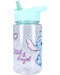 Бутилка за вода Vadobag Let's Eat - Stitch, 450 ml - 1t