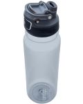 Бутилка за вода Contigo Free Flow - Autoseal, Charcoal, 1 l - 2t