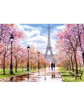 Пъзел Castorland от 1000 части - Романтична разходка в Париж, Ричард Макнийл - 2t