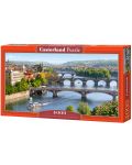 Панорамен пъзел Castorland от 4000 части - Мостовете във Валтава, Прага - 1t
