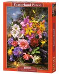 Пъзел Castorland от 1000 части - Ваза с цветя - 1t