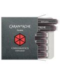 Патрончета за писалка Caran d'Ache Chromatics – Червен, 6 броя - 1t