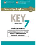 Cambridge English Key 7 Student's Book without Answers - 1t