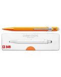 Автоматична химикалка Caran d'Ache 849 Pop Line Collection Orange  – Син - 3t
