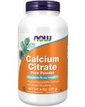 Calcium Citrate Powder, 227 g, Now - 1t