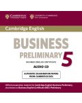 Cambridge English Business 5 Preliminary Audio CD - 1t