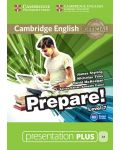 Cambridge English Prepare! Level 7 Presentation Plus DVD-ROM / Английски език - ниво 7: Presentation Plus DVD-ROM - 1t