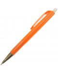 Автоматичен молив Caran d'Ache 888 Infinite Orange – Черен, 0.7 mm - 1t