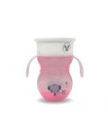Неразливаща чаша Cangaroo - Magic Cup, 270 ml, розова - 1t