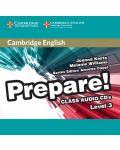 Cambridge English Prepare! Level 3 Class Audio CDs / Английски език - ниво 3: 2 CD - 1t