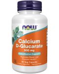 Calcium D-Glucarate, 500 mg, 90 капсули, Now - 1t