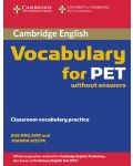 Cambridge Vocabulary for PET Edition without answers - 1t