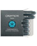 Патрончета за писалка Caran d'Ache Chromatics – Тюркоаз, 6 броя - 1t
