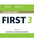Cambridge English First 3 Audio CDs - 1t