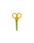Ножичка Canpol - Жълта със зелен предпазител - 1t