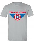 Тениска Captain America: Civil War - Team Cap, сива, размер L - 1t