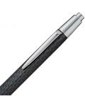 Автоматична химикалка Caran d'Ache Alchemix Carbon Chrome – Син, 0.5 mm - 3t