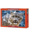 Пъзел Castorland от 1500 части - Снежен леопард - 1t