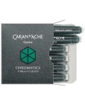 Патрончета за писалка Caran d'Ache Chromatics – Зелен, 6 броя - 1t