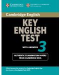 Cambridge Key English Test 3 Student's Book with Answers - 1t
