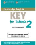 Cambridge English Key for Schools 2 Student's Book without Answers - 1t