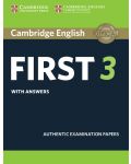 Cambridge English First 3 Student's Book with Answers - 1t